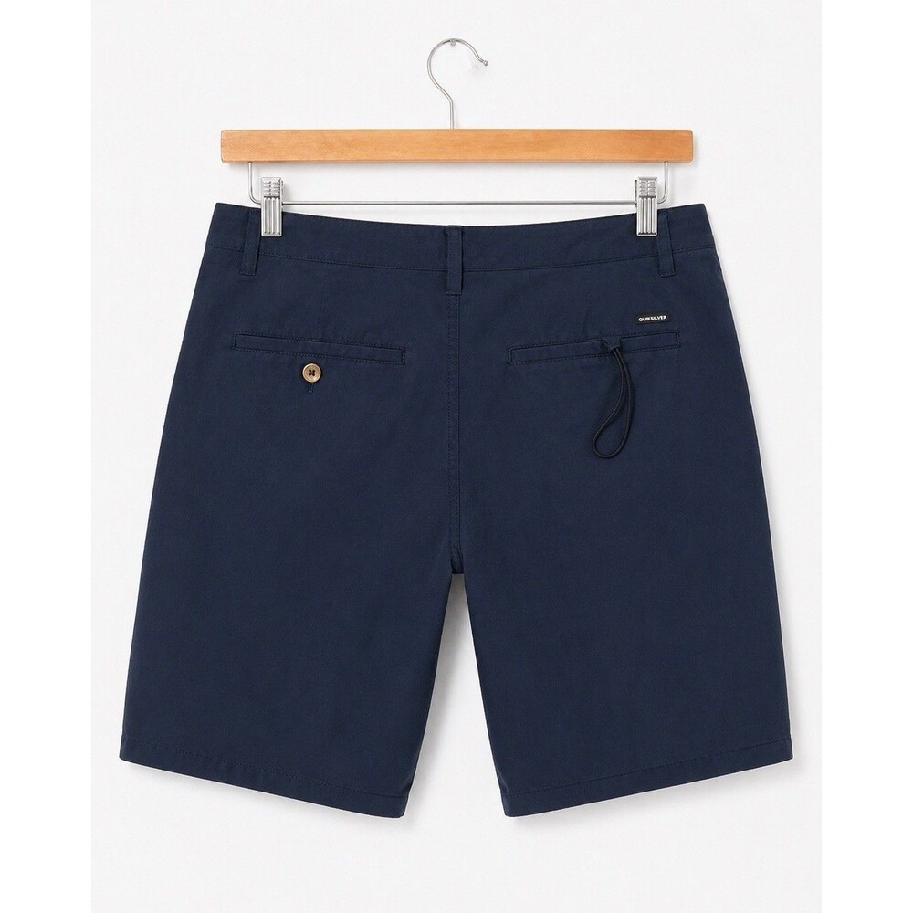 Quiksilver Amphibian Shorts Mens 33 Black Hybrid Surf Swim Stretch 4-Way - Picture 2 of 8